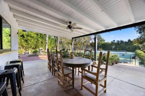 Luxury Ojai Escape Pool, Jacuzzi & Tennis Court in Ojai