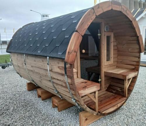 Sauna, Kappelshamns Veranda och Fritidsboende in Ire