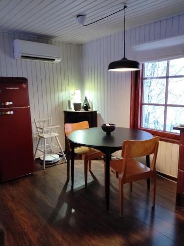 Tunnelmallinen mokki saunalla in Sotkamo