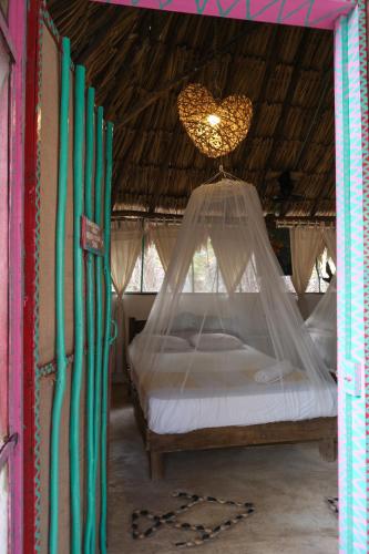 Casa Jade Ecobungalows Las coloradas in Yuluc, Mexico