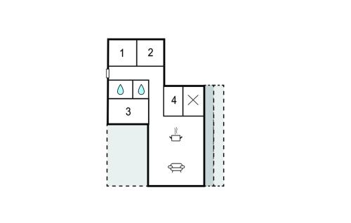 Floor plans, 4 Bedroom Beautiful Home In Haderslev in Haderslev
