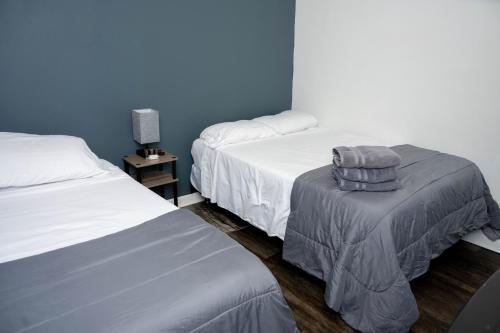 1 double bed