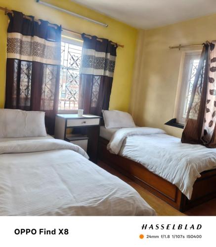 Twin Room with Shared Toilet