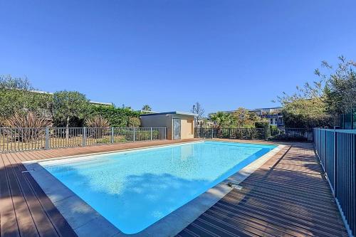 Entrance, Antibes Private Garden & Pool Beach 2 km in Camp Long