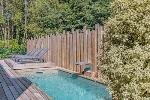 Villa de luxe au Pyla avec piscine en bordure du golf d'Arcachon, 5 chambres