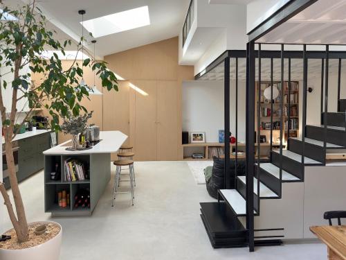 Loft with terrace and parking 10 minutes from Paris center - Location saisonnière - Pantin