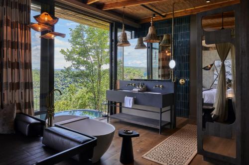 Bathroom, Bupenyu Lodge by NEWMARK in Dete