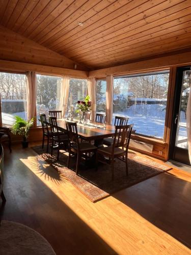 廚房, Private room - 7 in a luxury villa CHALET STYLE in 西阿克爾