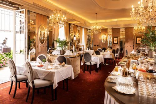 Ravintola, Hotel Bristol Salzburg in Salzburg