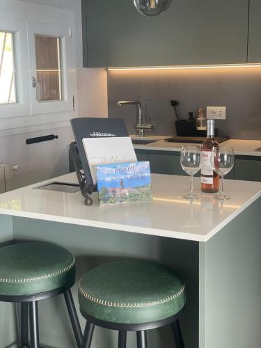 virtuve, Villa Famiglia Lago in Bee