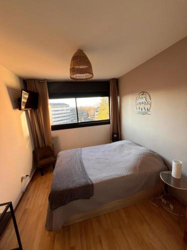 Chambre vue parc chez l'habitant in Seynod