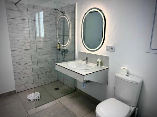 シャワー, Hostal España (Hostal Espana) in ランサローテ