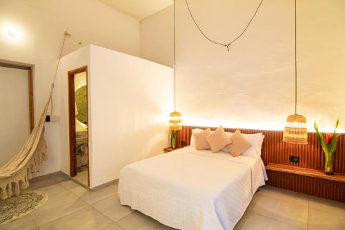 1 double bed