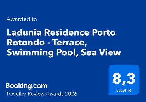 Ladunia Residence Porto Rotondo - Terrace, Swimming Pool, Sea View 3