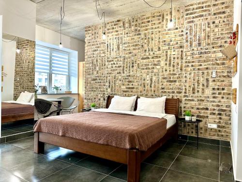 . Designer apartments with a coffee machine in the city center