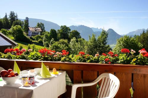 Ferienwohnung Marienkäfer Rückzugsort inmitten der Natur mit Bergblick