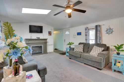 . Houghton Lake Area Home w/ Fire Pit & Yard!