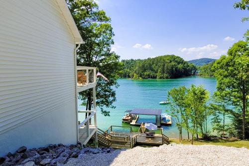 Waterfront Norris Lake Gem Sleep 11 Dock Fire Pit