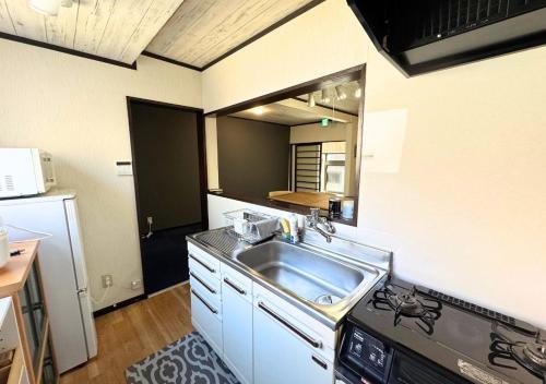 Kitchen, Nishijin Stay One in Nishijin