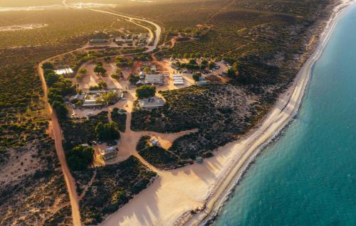 Kilátás, Nanga Shark Bay Caravan Park in Denham