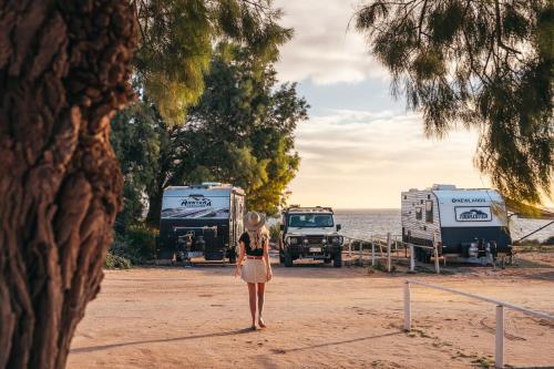 Kilátás, Nanga Shark Bay Caravan Park in Denham