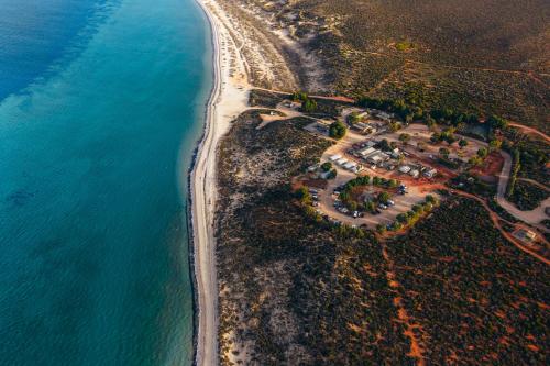 Kilátás, Nanga Shark Bay Caravan Park in Denham