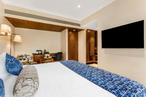 1 double bed