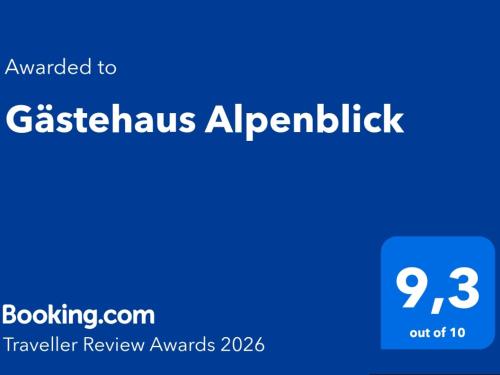 Gästehaus Alpenblick 3