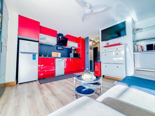 Studio cabine rénové proche mer 2 et 2