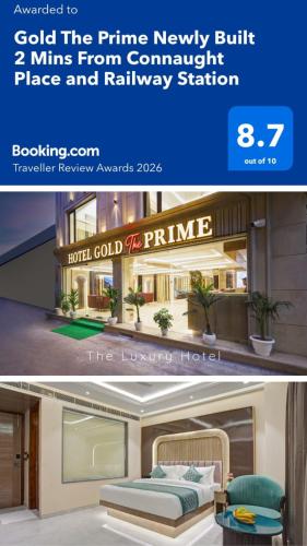 Gold The Prime Newly Built 2 Mins From Connaught Place and Railway Station - New Delhi and NCR