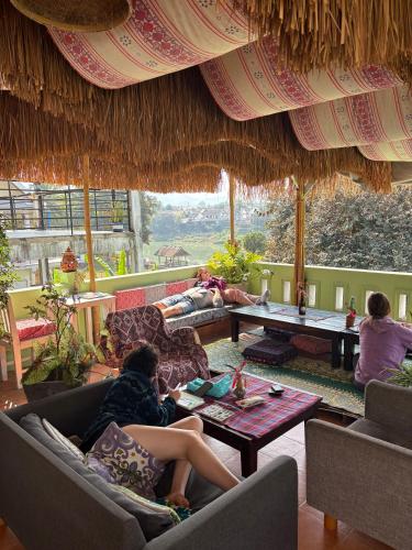 Balcony/terrace, Casa Verde - Hostel in Nam Khan River