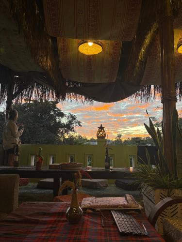 Balcony/terrace, Casa Verde - Hostel in Nam Khan River