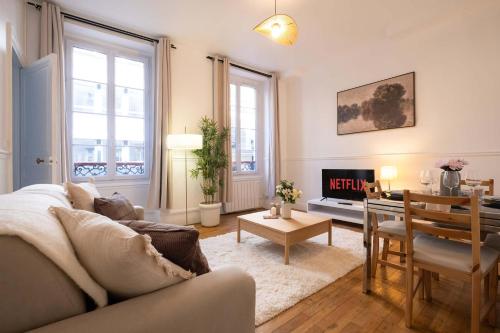 Bright 1BR Opera & Grands Boulevards