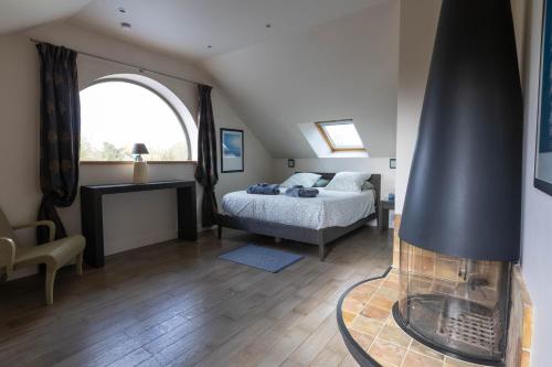 Istaba viesiem, Chambres d'Hotes et Suites a La Ferme de l'Oudon & SPA in L'Oudon