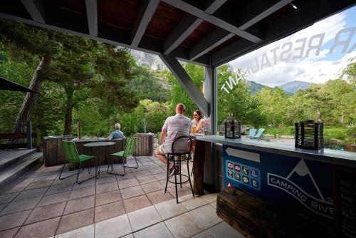 Étterem, Glamping Ubaye in Meolans Revel