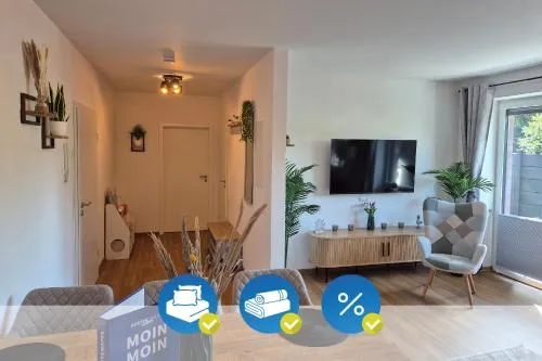Ganz Frisch Ferienwohnung bis 6 Personen an der Nordsee in Dornum, Deutschland