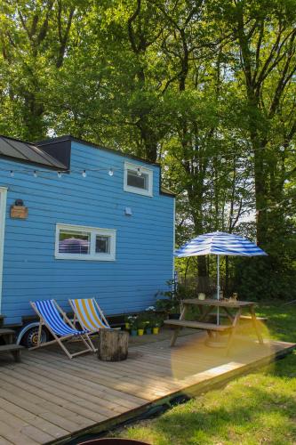 Prullenbos Tiny House Nutz Nest gîte à louer Gouden Hand
