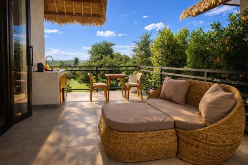 陽台/露台, 烏魯瓦圖貝拉維達度假村 (Bella Vida Resort, Uluwatu) in 烏魯瓦圖