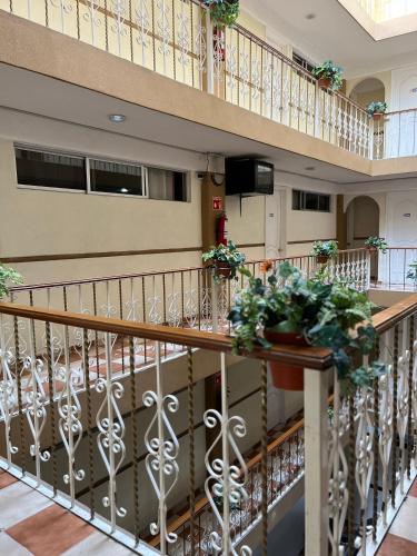 Hotel Central in Puebla, Mexico