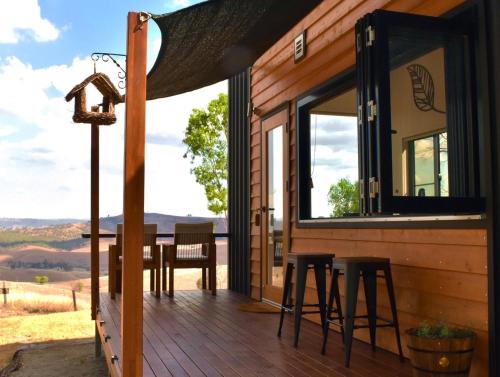 Balkons/terase, Ketchup's Bank Glamping in Boonah
