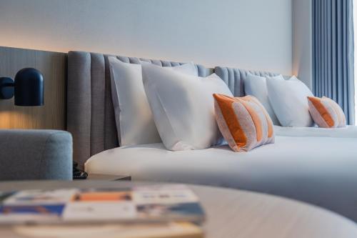 Bed, Biu Hotel Guangzhou in University Town