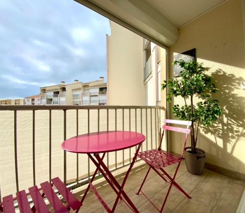 Les Saladelles 1 chambre climatisé 4 pers proche plage tout à pied