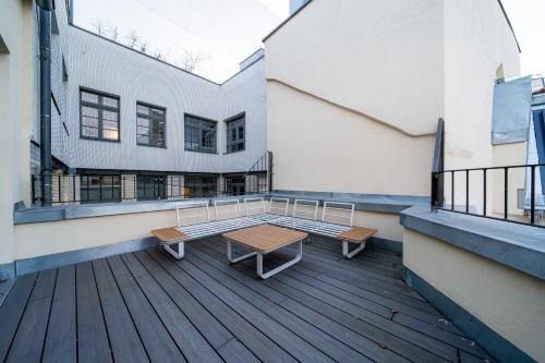 Pacmans Penthouse in Leipzig, Deutschland