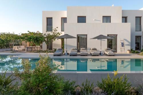 -Votsalakia- Brand New Seaside 5BDR Villa Lavender – khách sạn tại Alyki