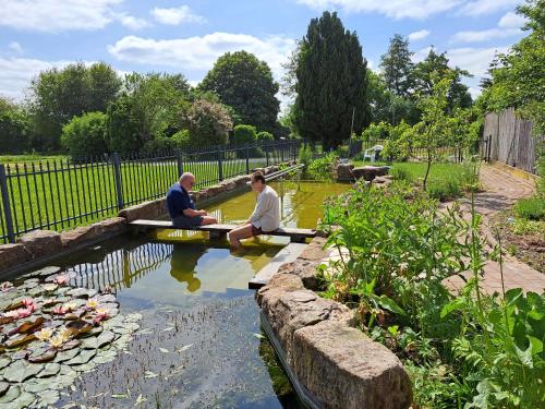 Exterior view of Ferienhaus Kimmelsbacher Hof - Sauna & Naturpool & Seminarraum