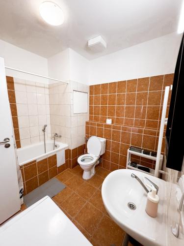 Shower, Drift Apartments in Brno