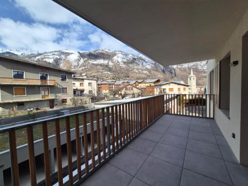 Balcony/terrace, Appartement 4pers - Centre BSM in Bourg-Saint-Maurice City Center