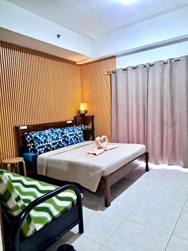 Comfy condo unit 5mins from Mactan Airport+Netflix - Cebu