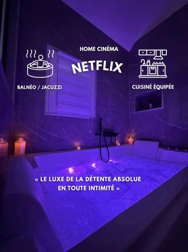 Parenthèse exclusive avec piscine et jacuzzi