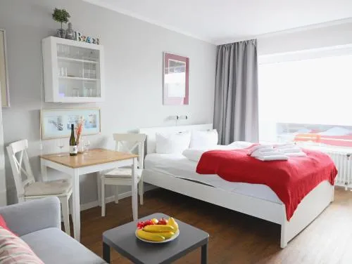 Helle, 1- Zimmer Appartement mit Doppelbett in Westerland, Deutschland